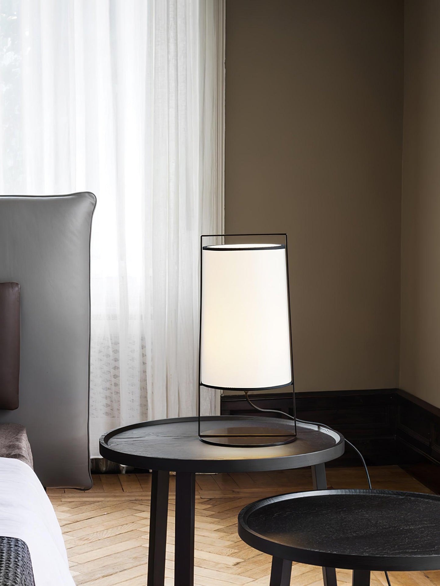 Silhouette Textile Floor-mounted Lamp Floor Lamp