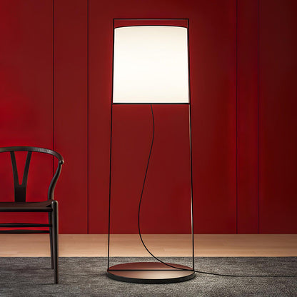 Silhouette Textile Floor-mounted Lamp Floor Lamp