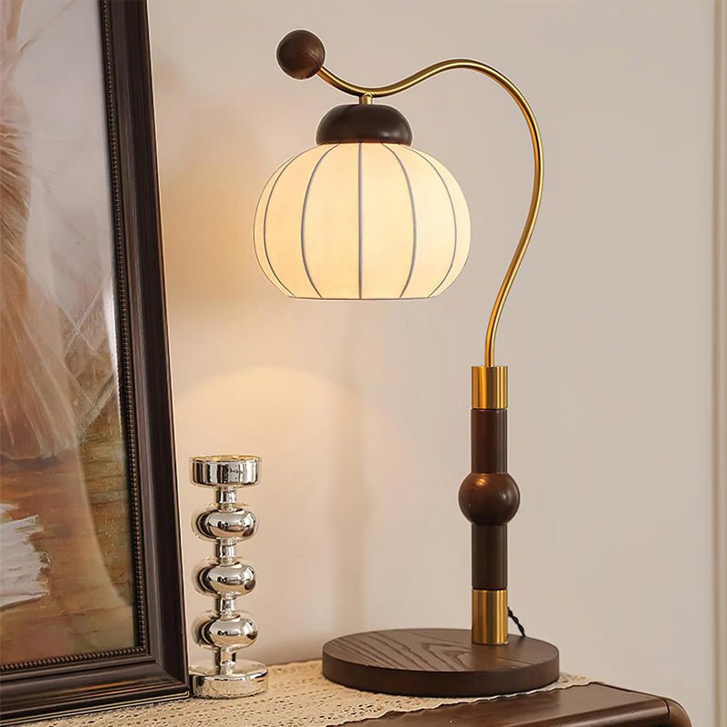 Silk Globe Accent lamp Table Lamp