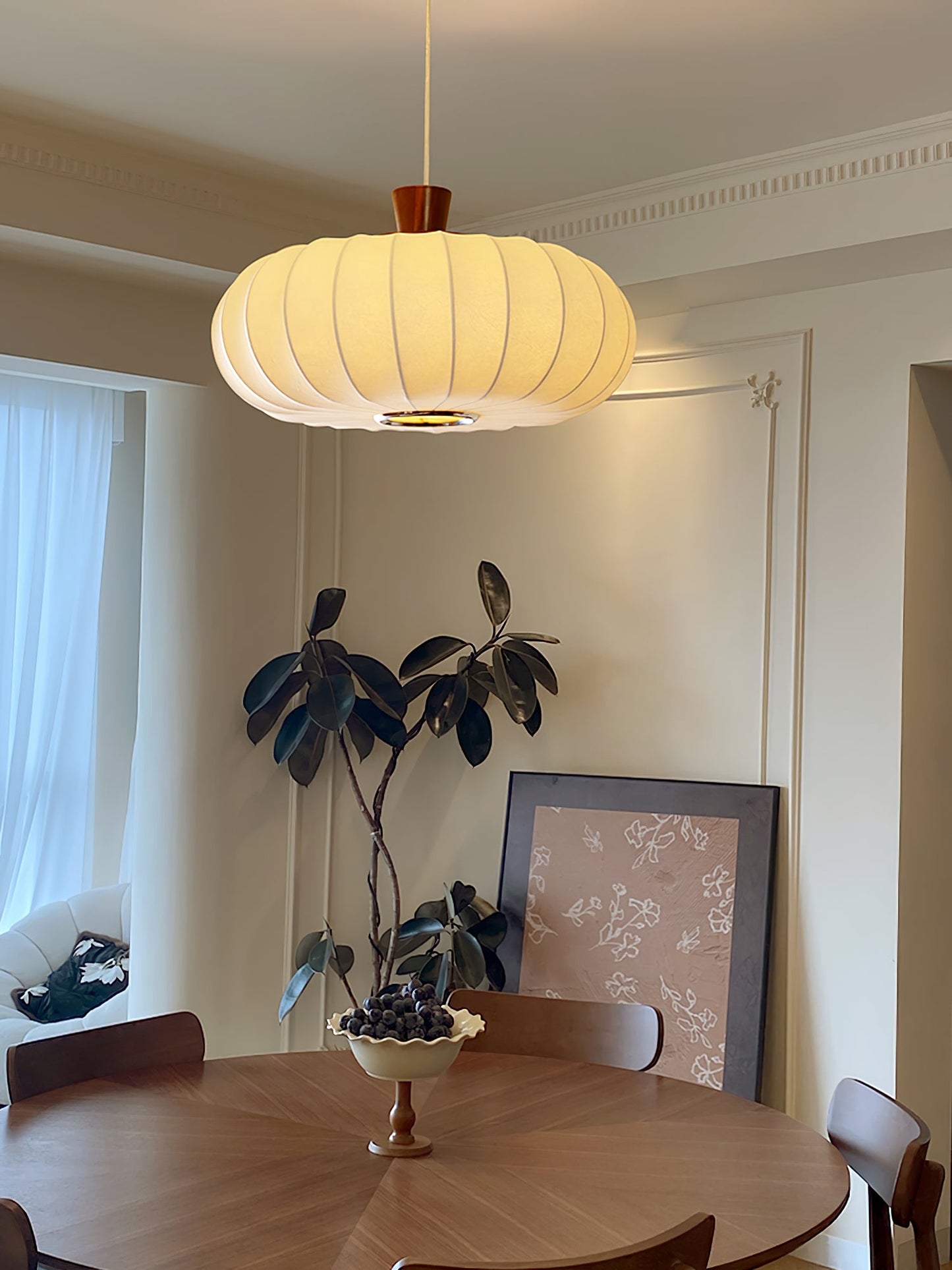 Silk Lantern Ceiling light fitting Pendant Light