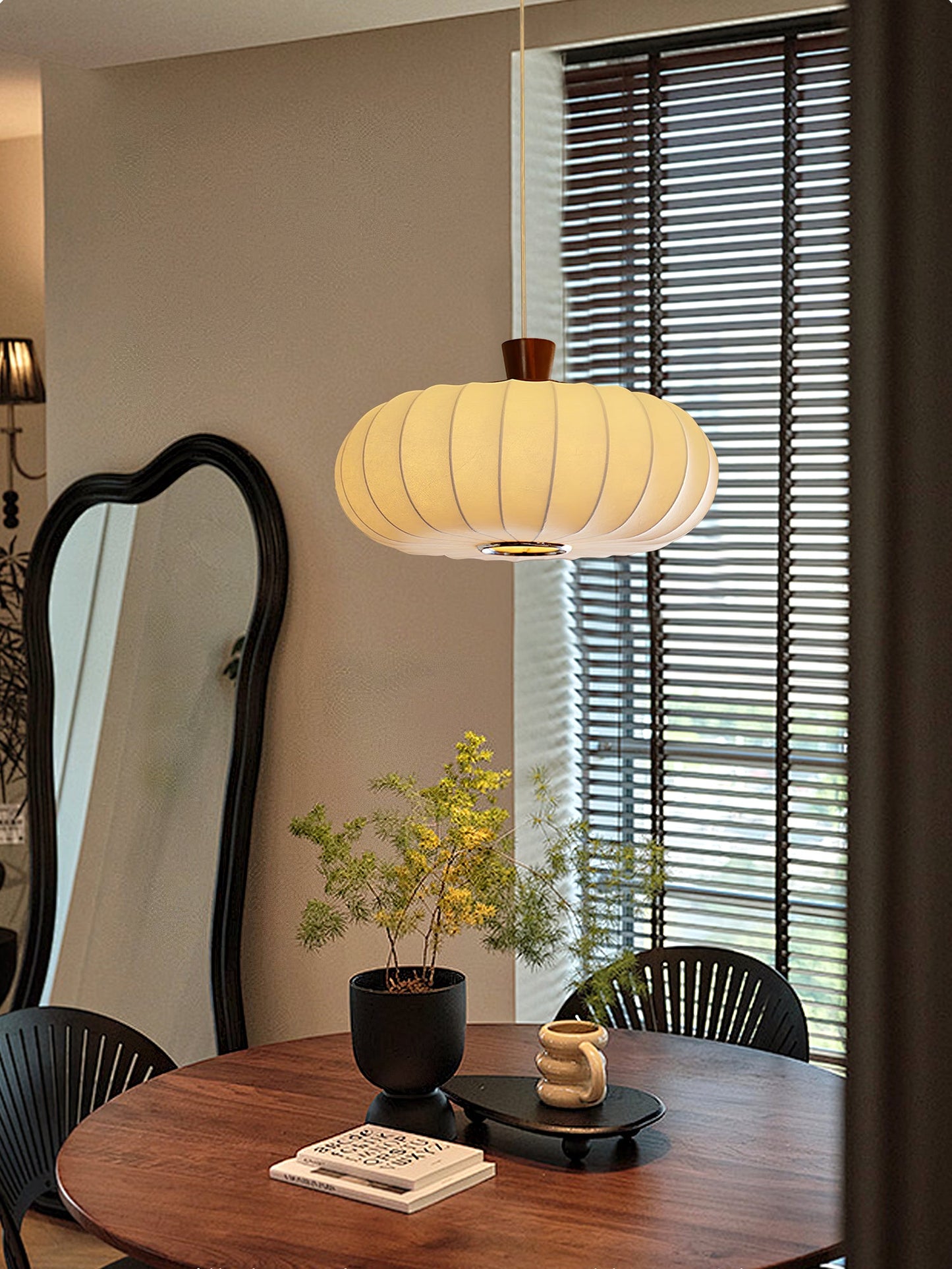 Silk Lantern Ceiling light fitting Pendant Light