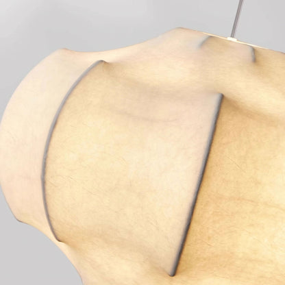 Silken Lotus Silk Pendant Lamp