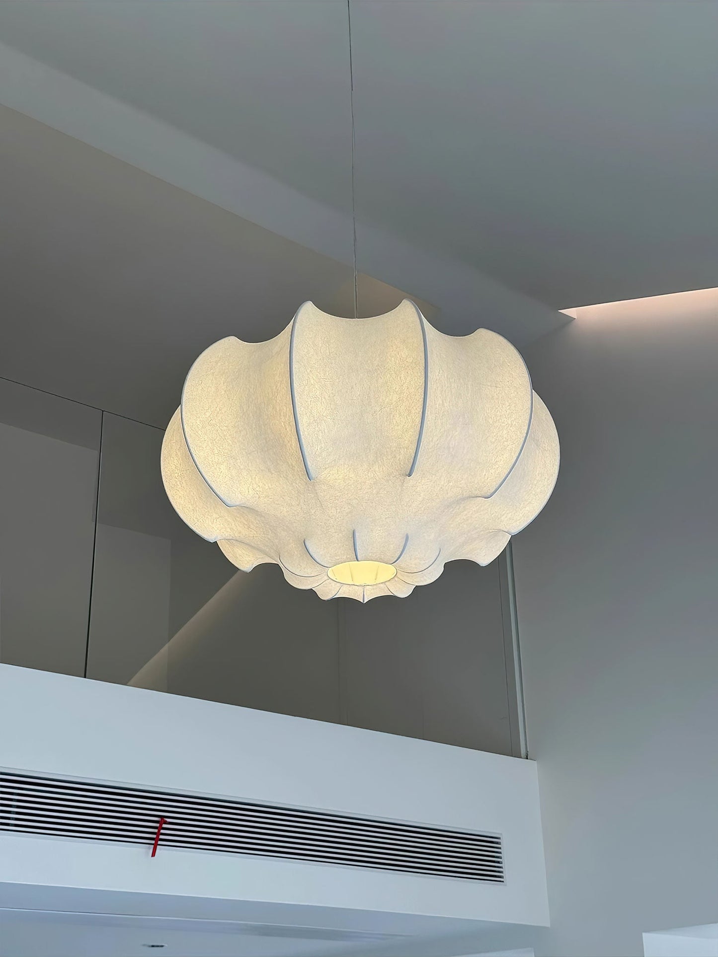 Silken Lotus Silk Pendant Lamp