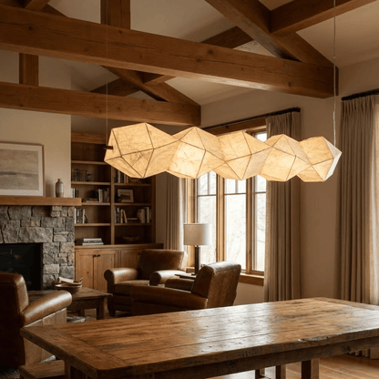 Silvara Fold Linear Pendant Lamp