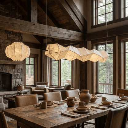 Silvara Fold Linear Pendant Lamp