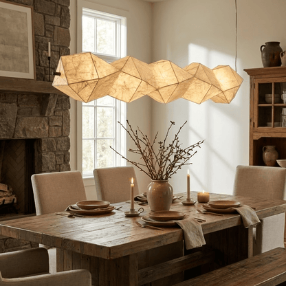 Silvara Fold Linear Pendant Lamp