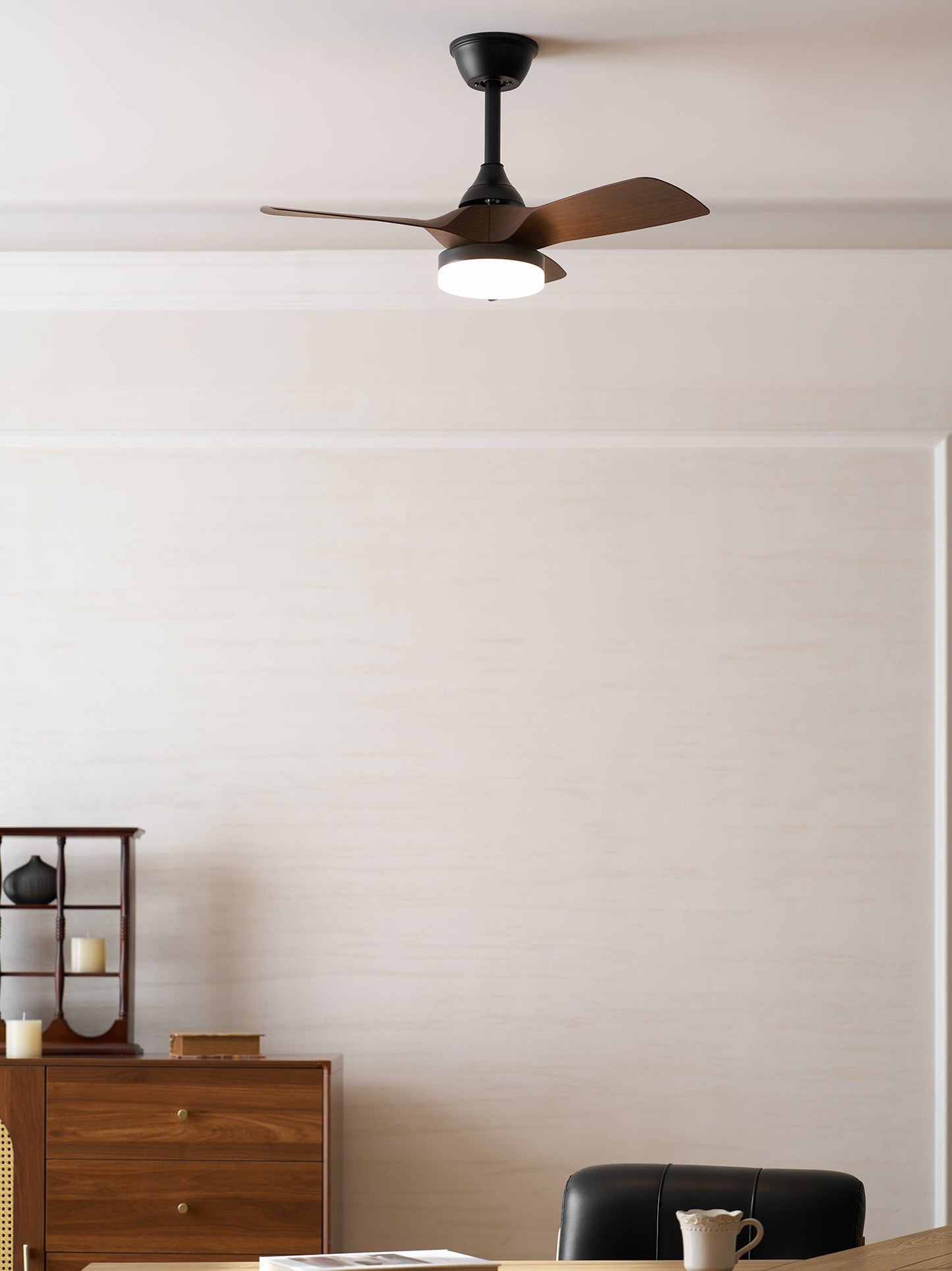 Silven Curve Ceiling Fan Light