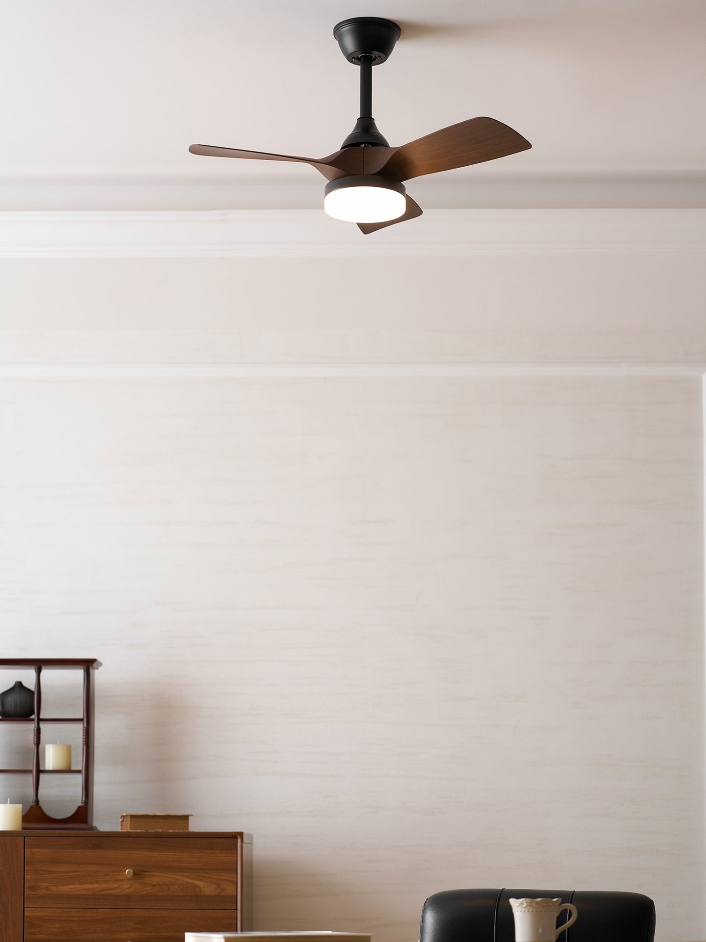 Silven Curve Ceiling Fan Light