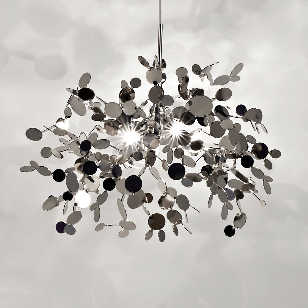 Silver Designer Pendant Light