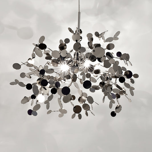 Silver Designer Pendant Light