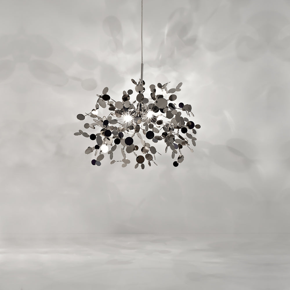 Silver Designer Pendant Light