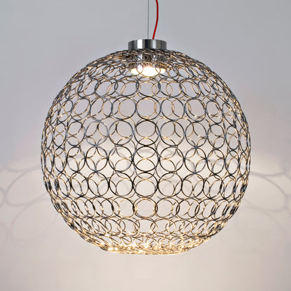 Silver Metal Ball Light