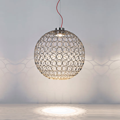 Silver Metal Ball Light