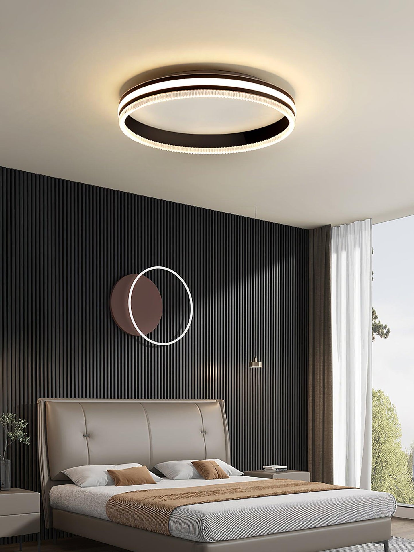 Simple Acrylic Ring Overhead fixture Ceiling Light