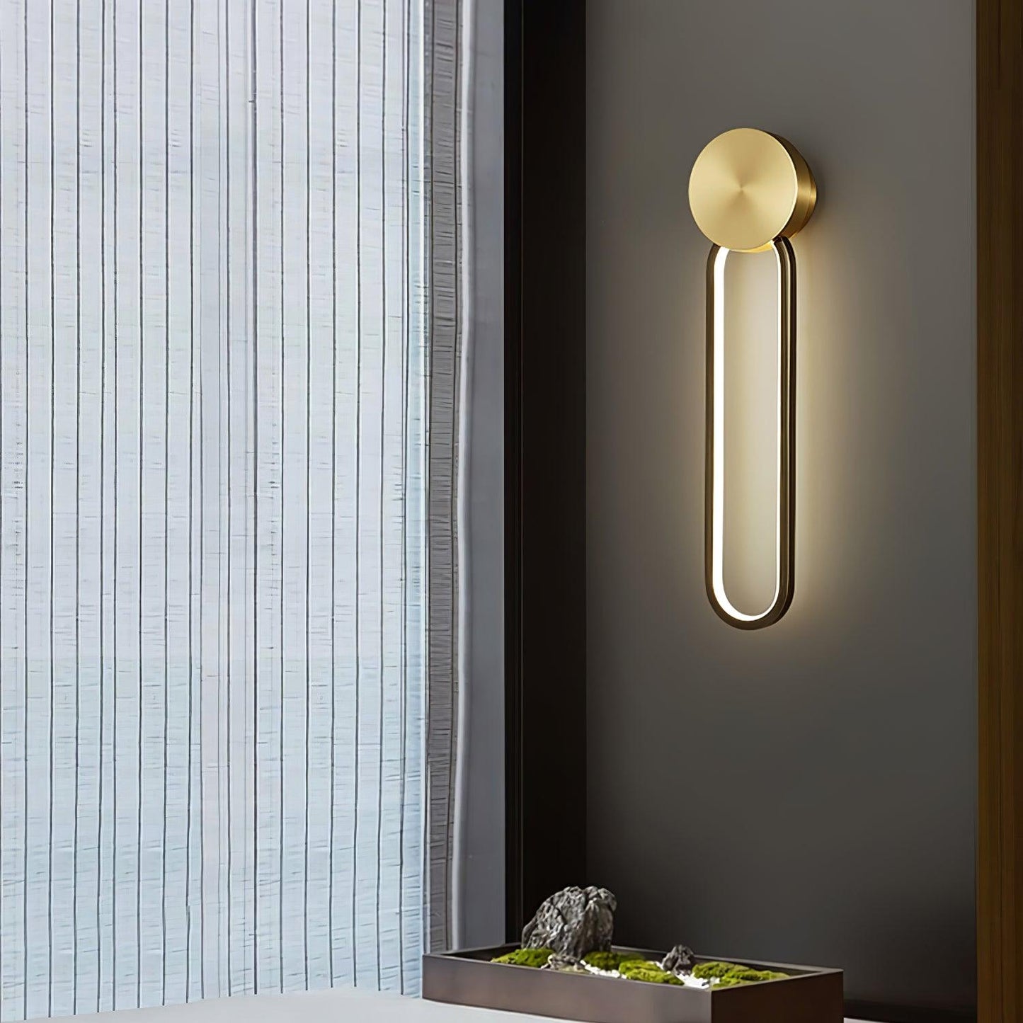 Simple Elliptical Wall sconce Wall Sconce