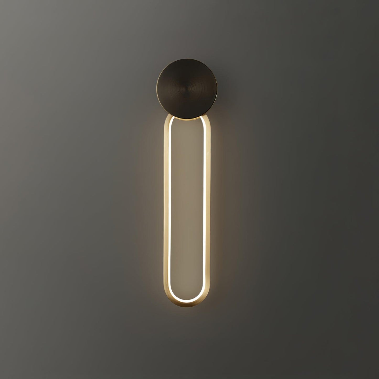 Simple Elliptical Wall sconce Wall Sconce