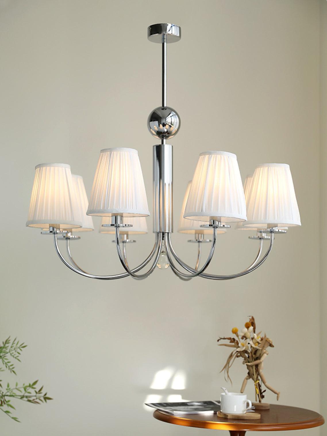 Simplicity Chrome Candelabrum Chandelier