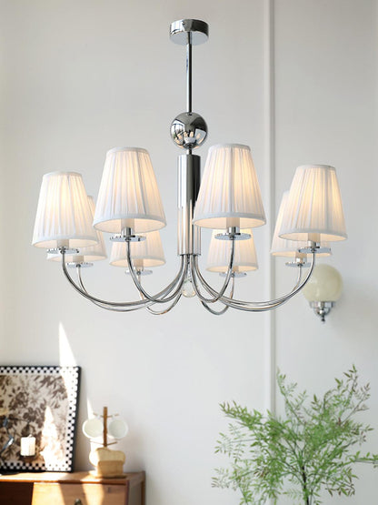 Simplicity Chrome Candelabrum Chandelier