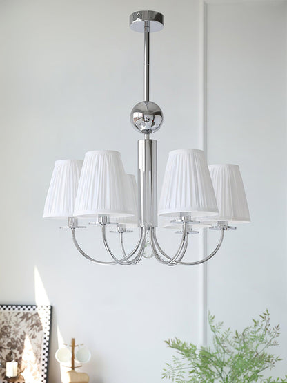 Simplicity Chrome Candelabrum Chandelier