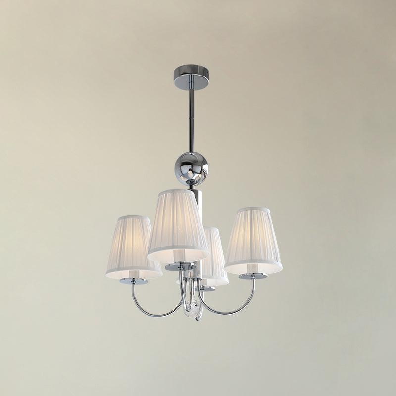 Simplicity Chrome Candelabrum Chandelier