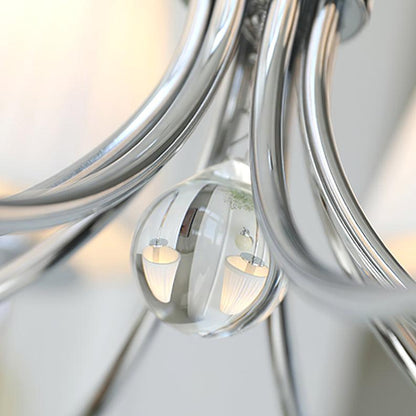 Simplicity Chrome Candelabrum Chandelier