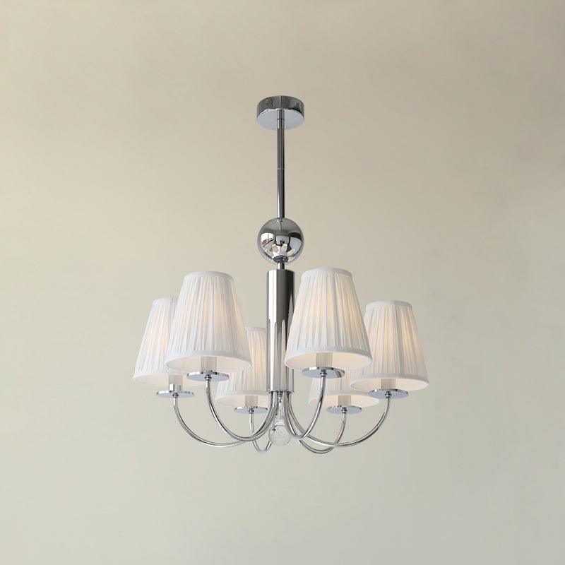 Simplicity Chrome Candelabrum Chandelier