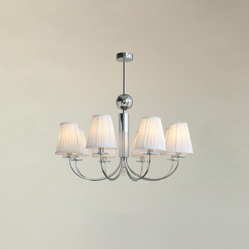 Simplicity Chrome Candelabrum Chandelier