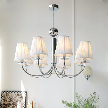 Simplicity Chrome Candelabrum Chandelier