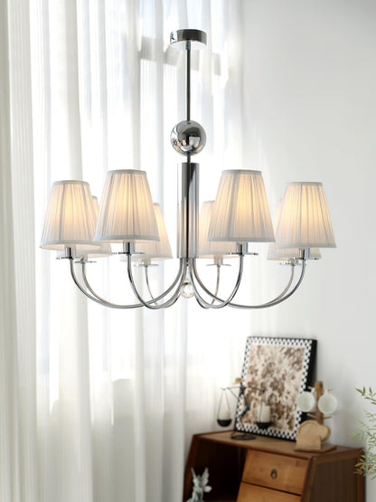 Simplicity Chrome Candelabrum Chandelier