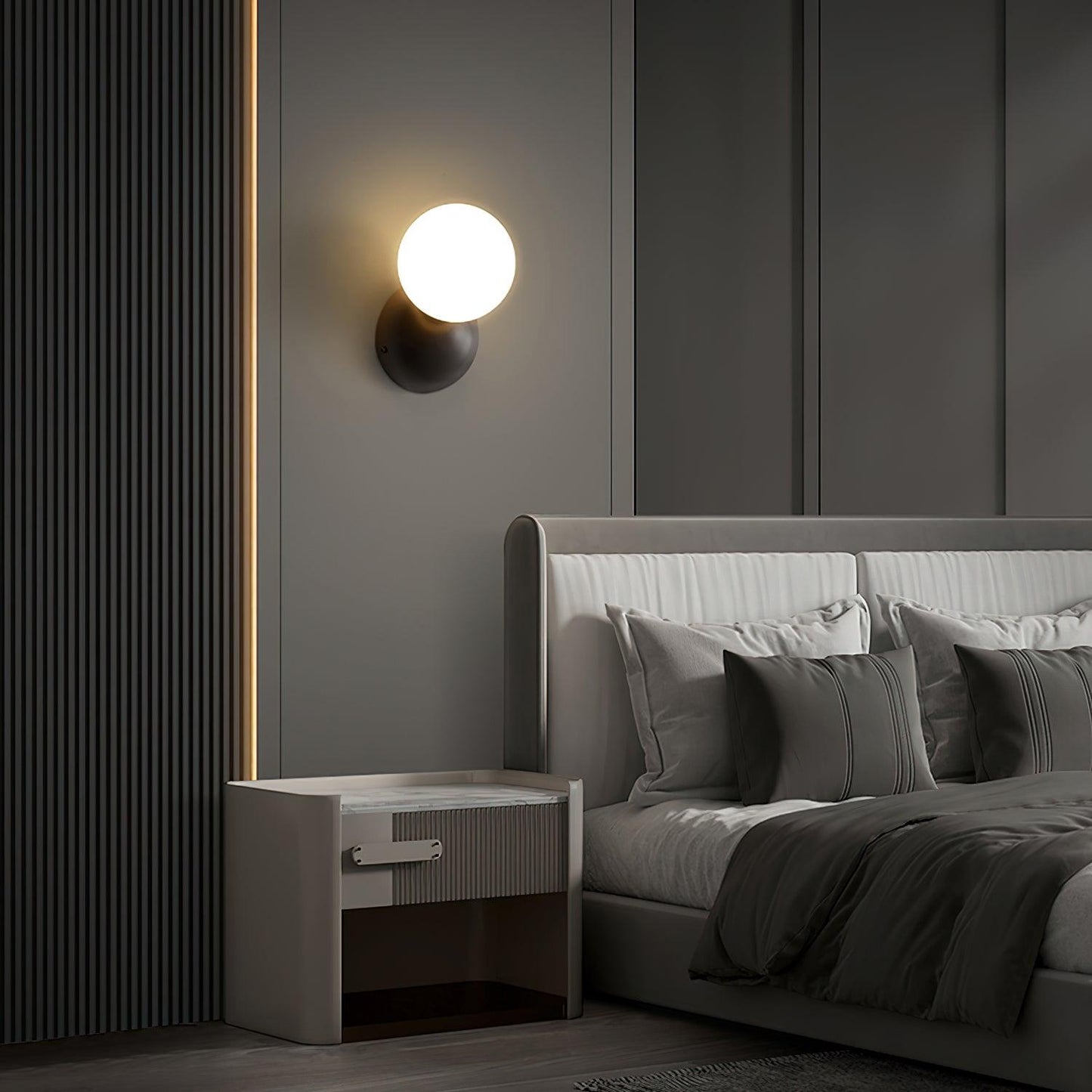 Single Globe Wall-mounted light Wall Light