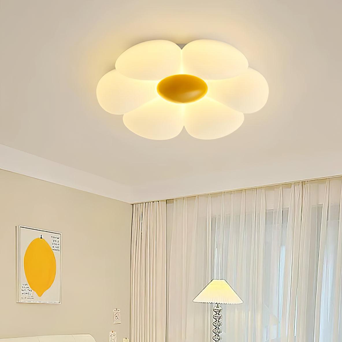 Six-leaf Flower Kids Room Overhead light Ceiling Lamp