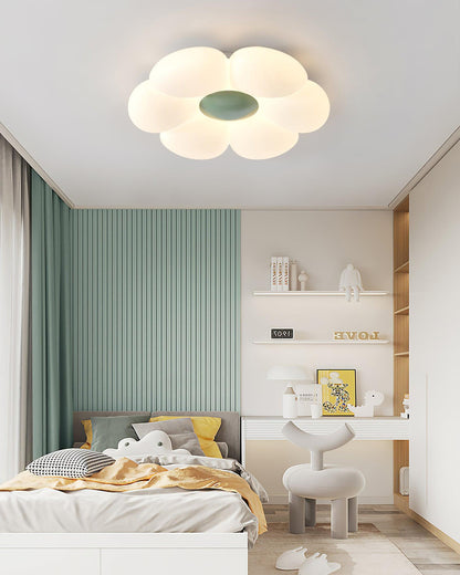 Six-leaf Flower Kids Room Overhead light Ceiling Lamp