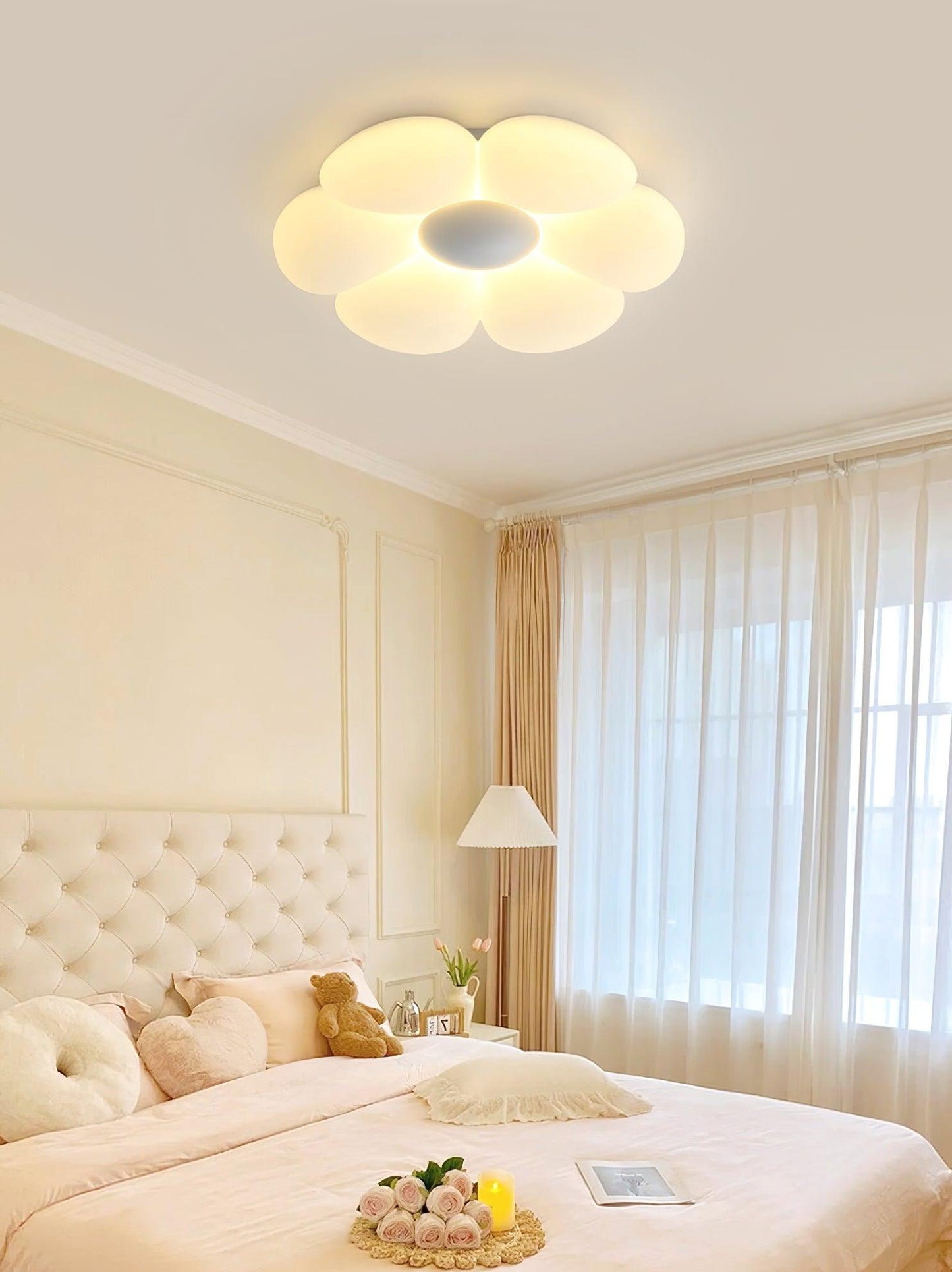 Six-leaf Flower Kids Room Overhead light Ceiling Lamp