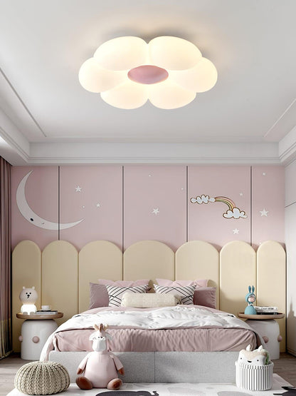 Six-leaf Flower Kids Room Overhead light Ceiling Lamp