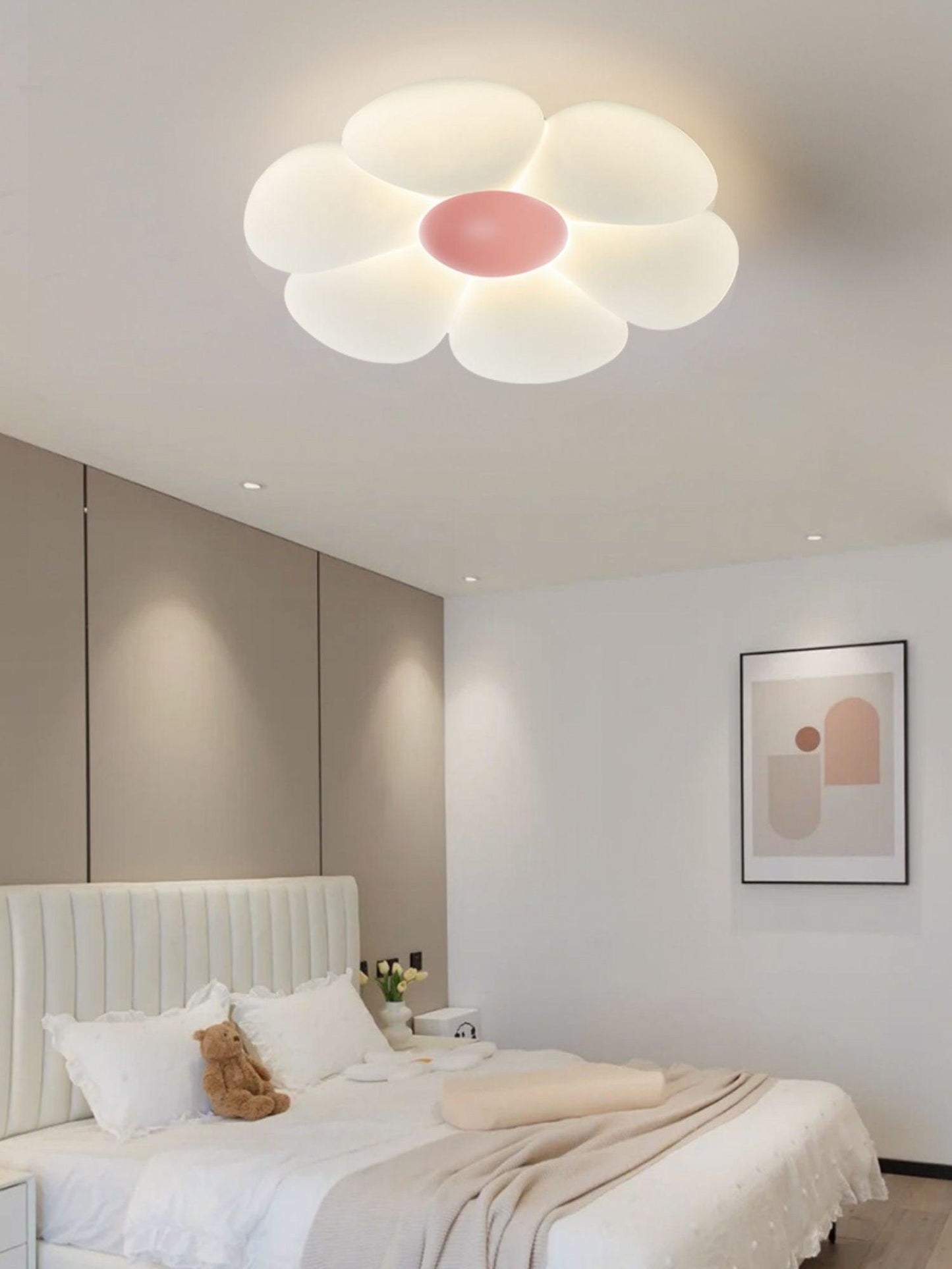 Six-leaf Flower Kids Room Overhead light Ceiling Lamp