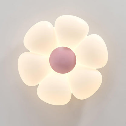 Six-leaf Flower Kids Room Overhead light Ceiling Lamp