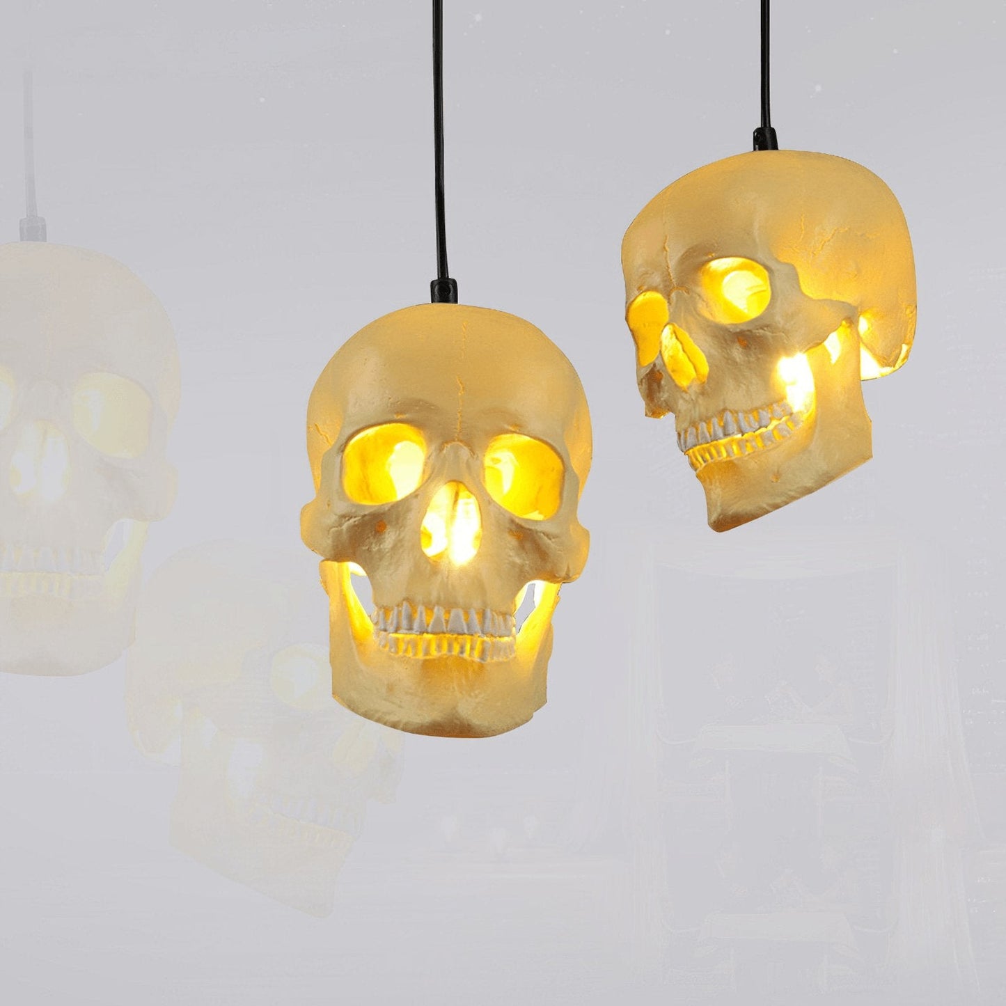 Skull Droplight Pendant Light