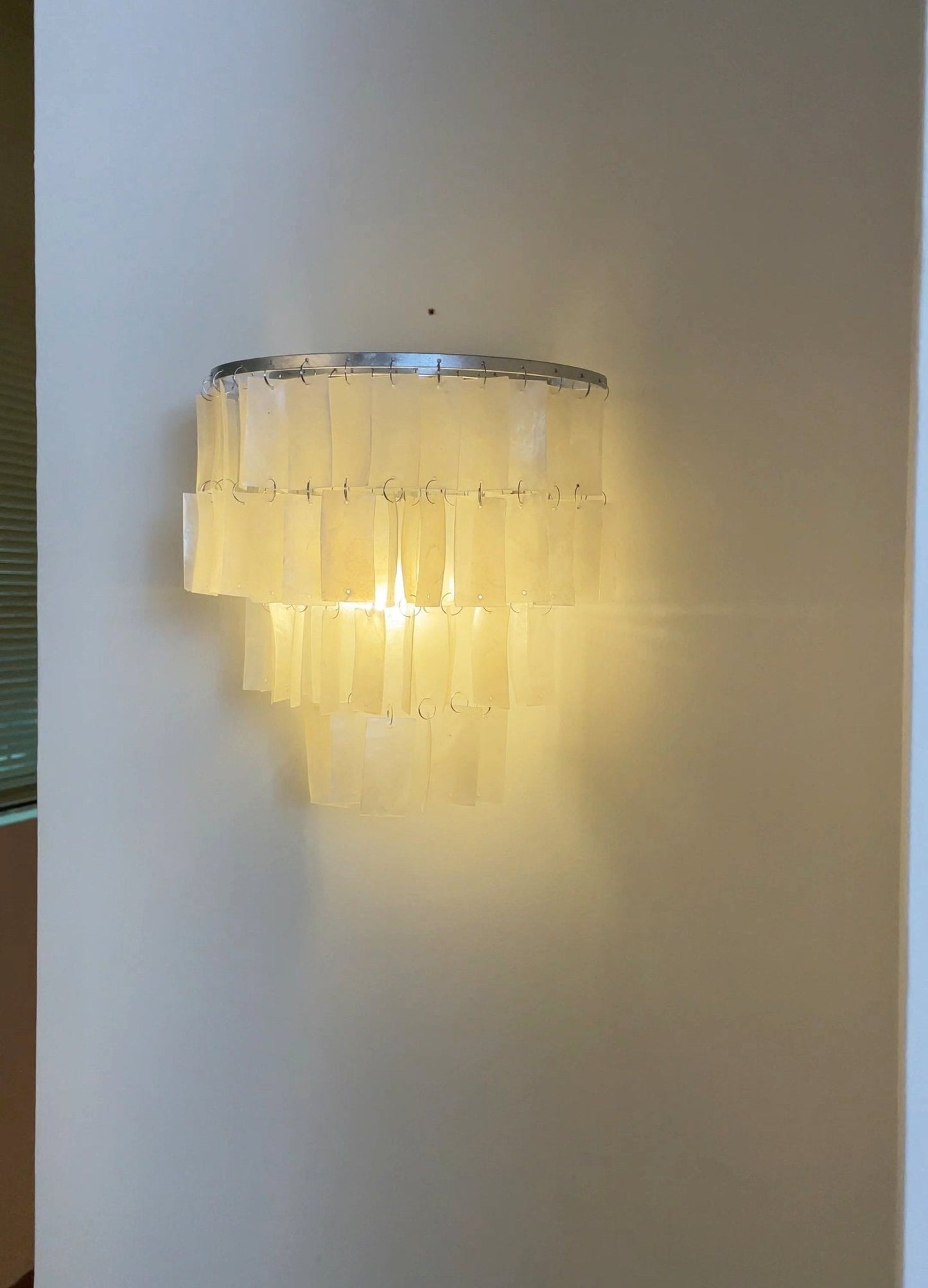 Skye Shell Tiered Wall light fixture Wall Lamp