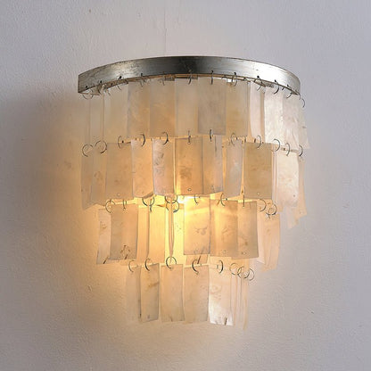 Skye Shell Tiered Wall light fixture Wall Lamp