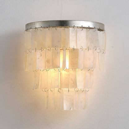 Skye Shell Tiered Wall light fixture Wall Lamp