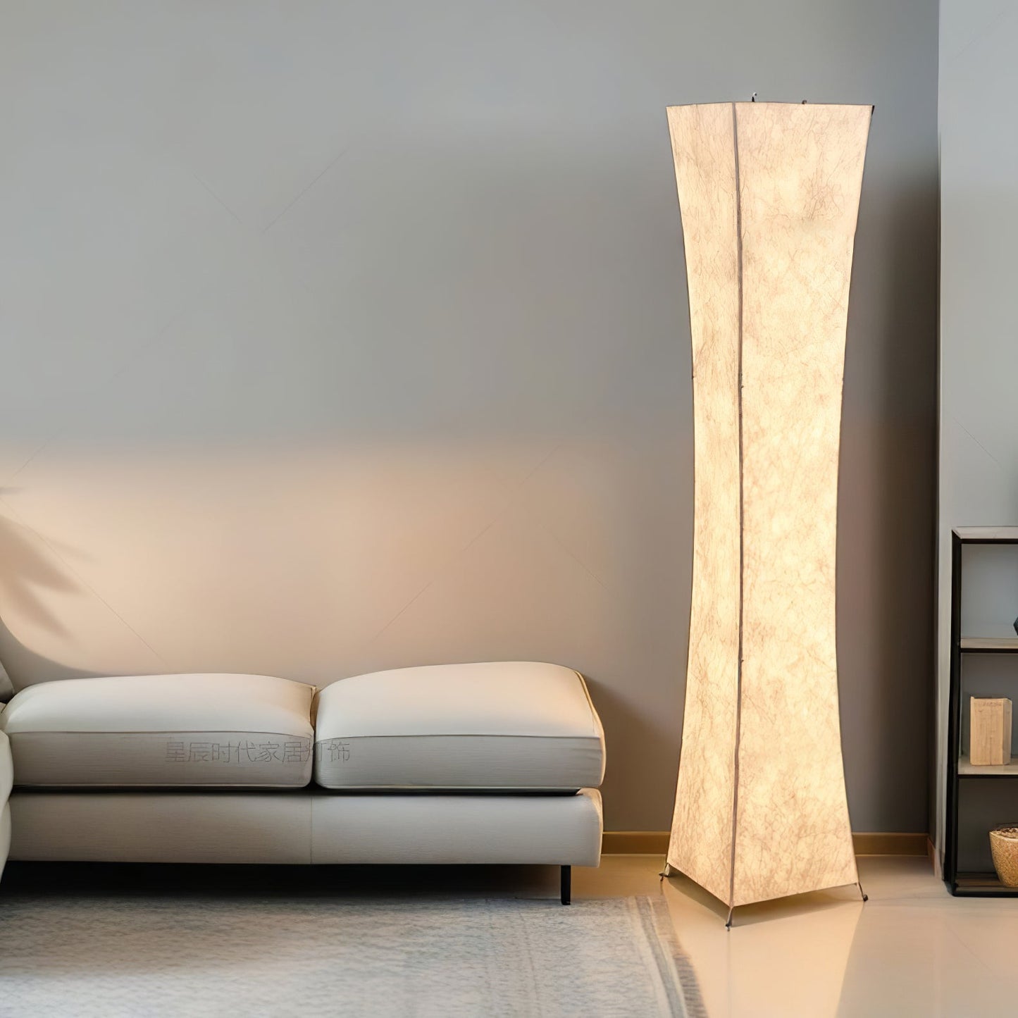 Slim Waist Tower Torchiere Lamp Floor Lamp