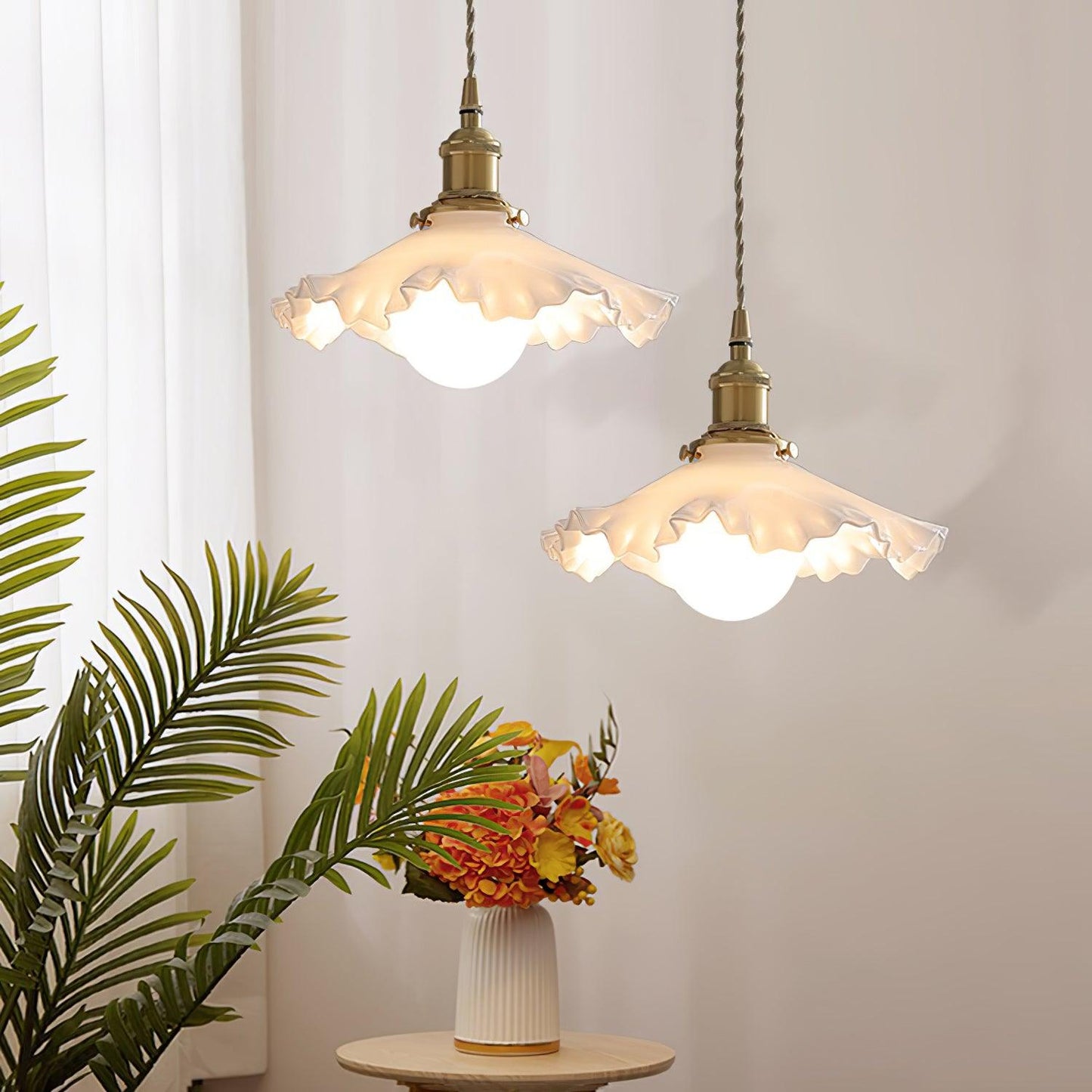 Small Floral Houselight Pendant Lamp