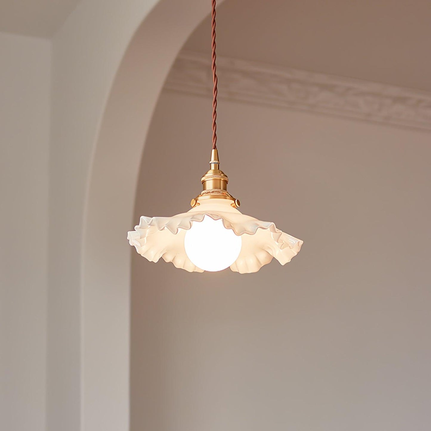 Small Floral Houselight Pendant Lamp