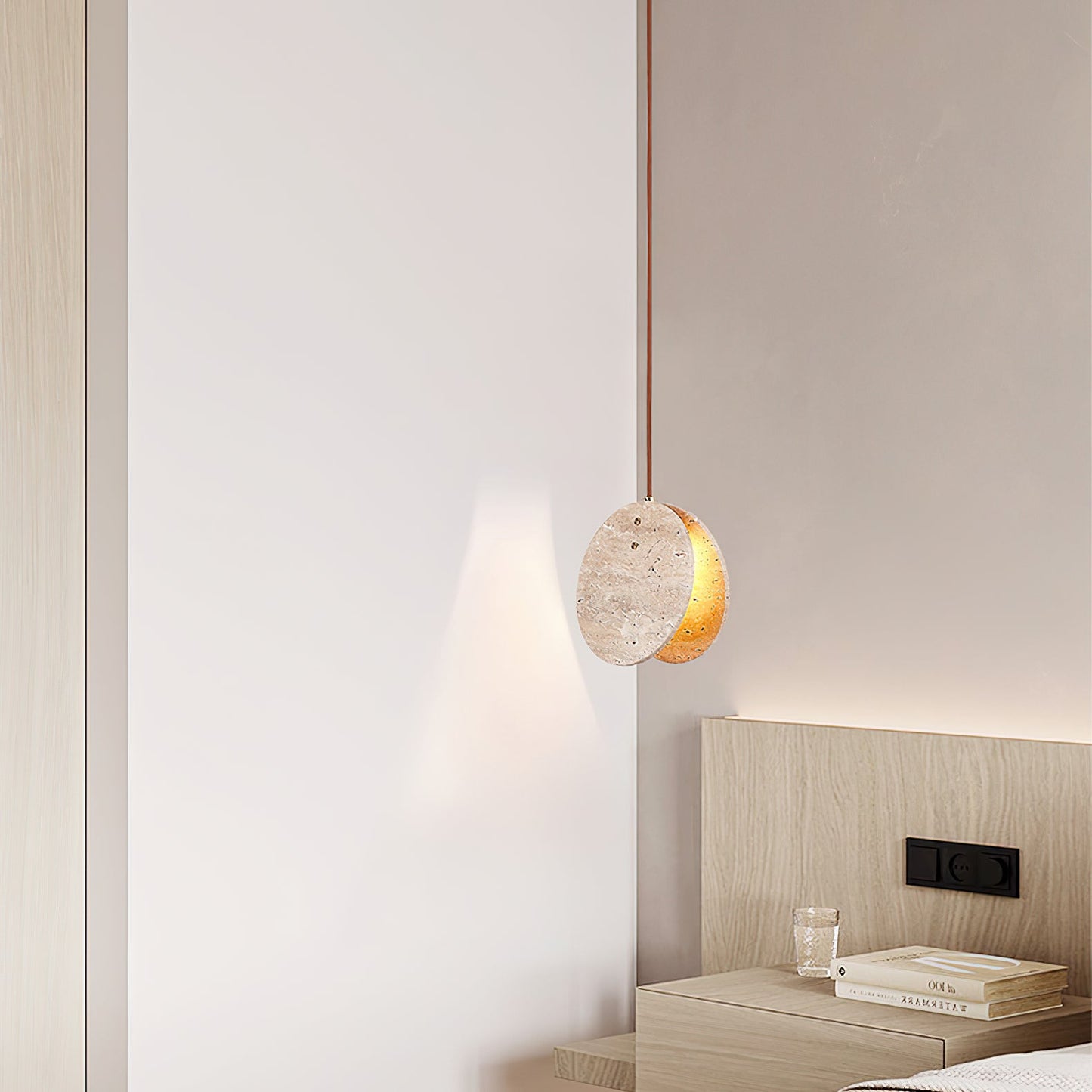 Solstice Stone Drop light Pendant Light