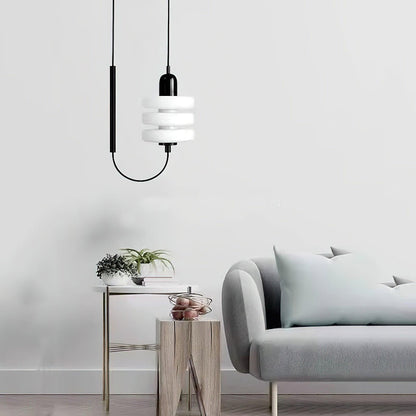 Small Nordic Glass Houselight Pendant Lamp