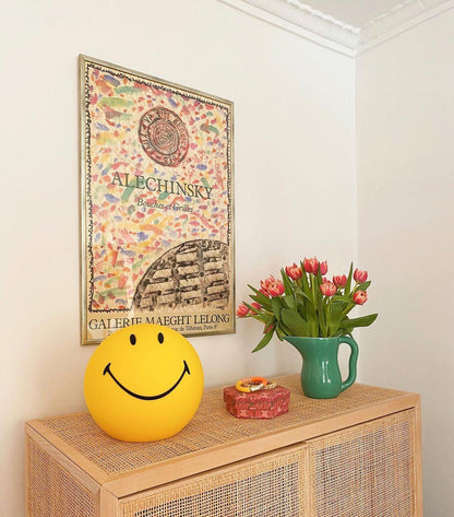 Smiling Rechargeable Built-in Battery Portable lamp Table Lamp