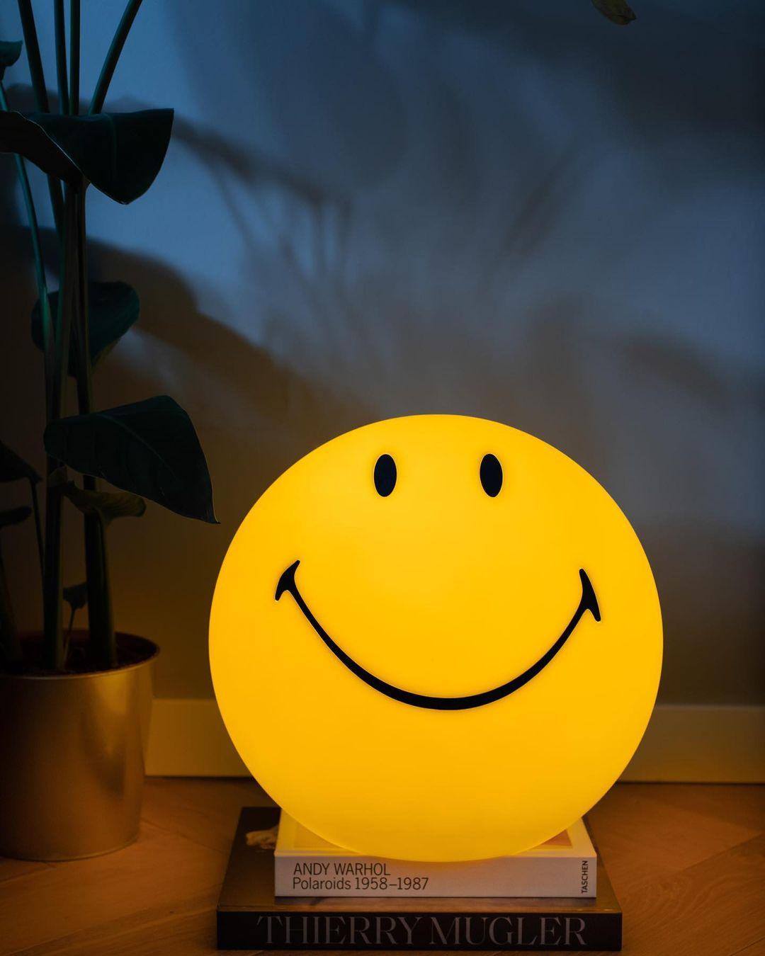 Smiling Rechargeable Built-in Battery Portable lamp Table Lamp