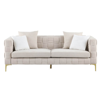 Snowflake Hand-Woven Upholstered Sofa