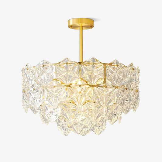 Snowflake Glass Pendant light Chandelier