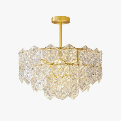 Snowflake Glass Pendant light Chandelier